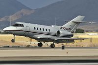 N725TA @ KLAS - Wells Fargo Bank - Salt Lake City, Utah / 1996 Raytheon Aircraft Company Hawker 800XP - by Brad Campbell