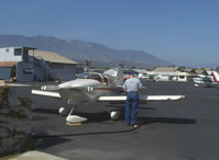 N255H @ SZP - 2001 Hutchinson/Briegleb VAN's RV-6A, refueling - by Doug Robertson