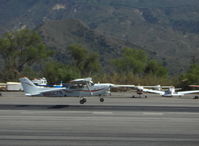 N6527R @ SZP - 1979 Cessna 172RG CUTLASS, Lycoming O&VO-360 180 Hp, landing Rwy 22 - by Doug Robertson