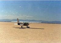 N6592B @ SMX - Rosemond Dry Lake near Edwards AFB. This was my first cross country flight after I got my license at 17. It was to Mojave, Rosemond Lake, Chino and back to Santa Maria Ca. - by Dave Horn