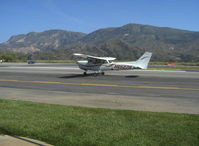 N6527R @ SZP - 1979 Cessna 172RG CUTLASS, Lycoming O&VO-360 180 Hp, taxi to Rwy 22 - by Doug Robertson