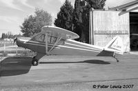 ZK-BKU @ NZHM - 95hp Cub, Waikato Aero Club - by Peter Lewis