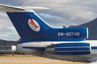 EW-85748 @ LOWS - Tu-154M tail. I love it.