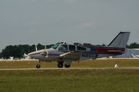 N1855W @ LAL - Beech 95 - by Florida Metal