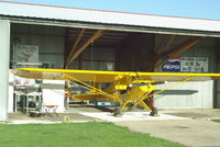 N4824M @ OXV - Resident PA-11 - by Floyd Taber