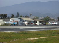 N3683C @ SZP - 1954 Cessna 180, Continental O-470 225 Hp, S turns taxi - by Doug Robertson