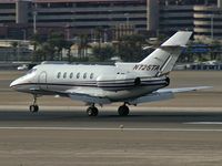 N725TA @ KLAS - Wells Fargo Bank - Salt Lake City, Utah / 1996 Raytheon Aircraft Company Hawker 800XP - by Brad Campbell