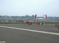 N60553 @ CMA - 1969 Cessna 150J, Continental O-200 100 Hp, refueling at CMA Self-Serve - by Doug Robertson