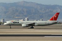 N523US @ KLAS - Northwest Airlines / 1987 Boeing 757-251 - by Brad Campbell