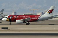 N837AW @ KLAS - US Airways - 'Arizona Cardinals' / 2005 Airbus A319-132 - by Brad Campbell