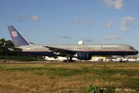 N579UA @ SXM - visitor