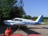 G-BTGO - Cherokee 140D at Hinton-in-the-Hedges