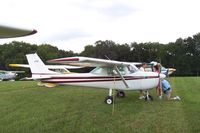 N51287 @ IA27 - C150 at the Antique Fly in Blakesburg Iowa - by Floyd Taber