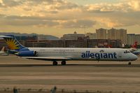 N875GA @ KLAS - Allegiant Air / 1995 McDonnell Douglas DC-9-82 (MD-82) - by Brad Campbell