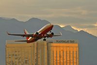 N711HK @ KLAS - Southwest Airlines - 'The Herbert D. Kelleher' / 1998 Boeing 737-7H4 - by Brad Campbell