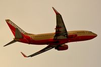 N711HK @ KLAS - Southwest Airlines - 'The Herbert D. Kelleher' / 1998 Boeing 737-7H4 - by Brad Campbell