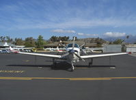 N19AB @ SZP - 1964 Beech S35 BONANZA, Continental IO-520-B 285 Hp. tri-blade prop - by Doug Robertson