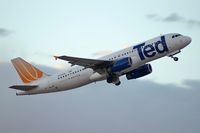 N440UA @ KLAS - Ted Airlines / 1997 Airbus Industrie A320-232 - by Brad Campbell