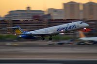 N877GA @ KLAS - Allegiant Air / 1994 McDonnell Douglas DC-9-83 (MD-83) - by Brad Campbell