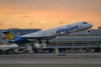N877GA @ KLAS - Allegiant Air / 1994 McDonnell Douglas DC-9-83 (MD-83) - by Brad Campbell