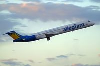 N877GA @ KLAS - Allegiant Air / 1994 McDonnell Douglas DC-9-83 (MD-83) - by Brad Campbell