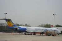N873GA @ KRFD - MD-83 - by Mark Pasqualino