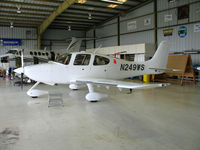 N249WS @ O41 - 2004 Cirrus Design SR22 at Woodland Aviation for maintenance @ Watts-Woodland Airport, CA - by Steve Nation