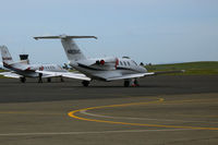 N805VC @ APC - Baker Street Air 1994 Cessna 525 @ Napa, CA - by Steve Nation