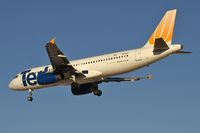 N491UA @ KLAS - Ted Airlines / 2002 Airbus A320-232 - by Brad Campbell
