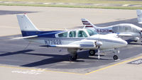 N7762R @ LVK - Visitor. - by Bill Larkins