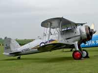 G-AMRK @ EGTH - Gloster Gladiator - by Robert Beaver