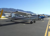 N173F @ SZP - 1973 Cessna A185F SKYWAGON, Continental IO-520-D 300 Hp - by Doug Robertson