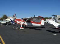 N2802A @ SZP - 1953 Cessna 180, Continental O-470-A 225 Hp, 1st year of production - by Doug Robertson
