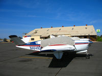 N4649D @ PRB - 1956 Beech G35 Bonanza visiting @ Paso Robles, CA - by Steve Nation