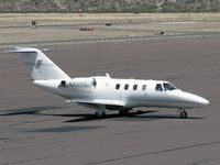 N417Q @ KDVT - Lunchtime visitor - by John Meneely
