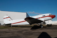 C-FDTH @ CYQF - ex Canadian Government DC3