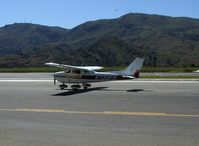 N733FN @ SZP - 1976 Cessna 172N, Lycoming O-320-E2D 150 hp, taxi - by Doug Robertson