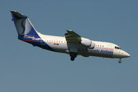 OO-MJE @ BRU - flight SN2902 is descending to rwy 02