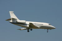 G-JETF @ BRU - just before landing on rwy 02 - by Daniel Vanderauwera
