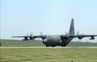 54-1636 @ ARR - C-130A on Runway 27