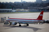 D-ALSB @ DUS - At Düsseldorf airport - by Micha Lueck