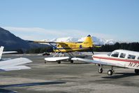 N60077 @ JNU - On the ramp at JNU on a crisp winter day - by Murray Lundberg
