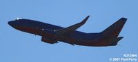 N213WN @ RDU - Gear up and putting on the speed