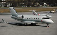 OE-IGJ @ INN - Bombardier Challenger - by Volker Hilpert