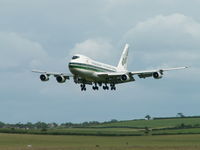 N470EV @ EGPK - B747 273C/Evergreen/Prestwick - by Ian Woodcock