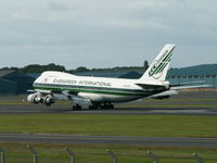 N470EV @ EGPK - B747 273C/Evergreen/Prestwick - by Ian Woodcock