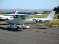 N19350 @ PRB - Locall-based, all-white 1973 Cessna 150L @ Paso Robles, CA - by Steve Nation
