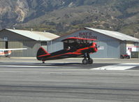 N59031 @ SZP - 1941 Boeing Stearman A75N1, Continental W670 220 Hp, takeoff roll Rwy 22 - by Doug Robertson