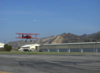 N59031 @ SZP - 1941 Boeing Stearman A75N1, Continental W670 220 Hp, short final Rwy 22 - by Doug Robertson