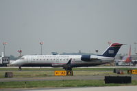 N443AW @ KPHL - CL-600-2B19 - by Mark Pasqualino
